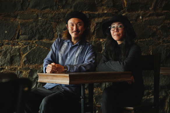Fumi (left) and Takako Tamura at their restaurant Izakaya by Tamura in Fitzroy.