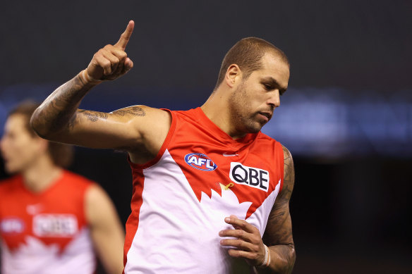 Lance Franklin is entering the final season of a nine-year mega deal.