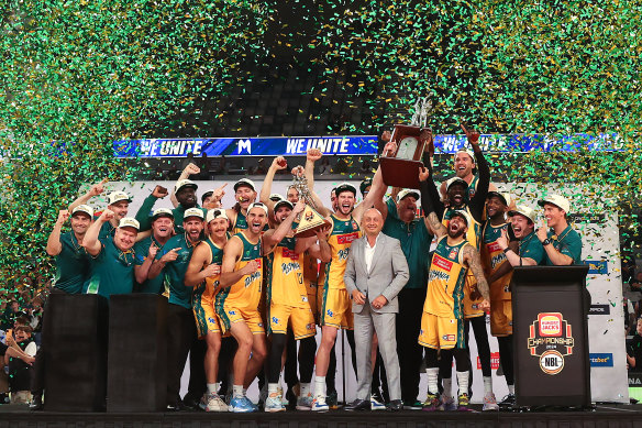 In just their third season, the Tasmanian JackJumpers were crowned NBL champions.