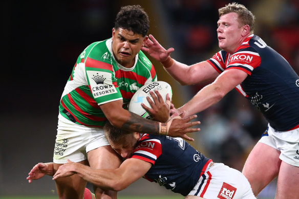 Souths and Latrell Mitchell are well aware of the power of the Roosters and the influence they have over sections of the media.
