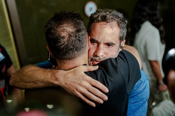 Assaf Regavim, one of the passengers who helped to overpower the co-pilot.