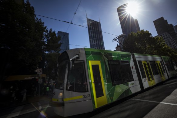 Tram services are disrupted due to so many drivers having to isolate. 