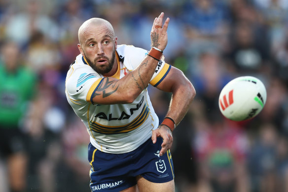 Eels hooker Josh Hodgson.