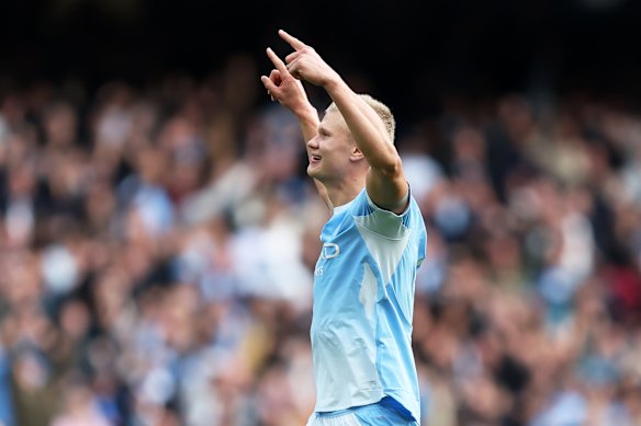 FIFA World Cup star Erling Haaland is Manchester City’s highest profile athlete.