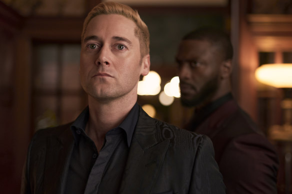 Man of mystery: Ryan Eggold as Ed Ramsey in Cross.