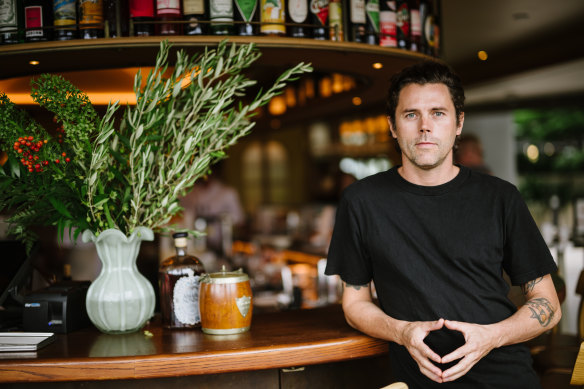 Jason Barratt’s muffuletta is in part inspired by a Los Angeles-sandwich he first tried in his Hector’s Deli days.