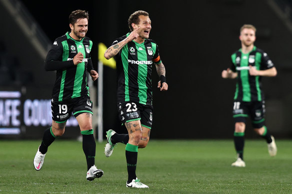 Western United were up and about after their win over Brisbane, according to their coach.