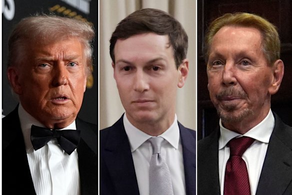 Trump, Kushner and Larry Ellison have close ties which could help sway the deal in Paramount’s favour.