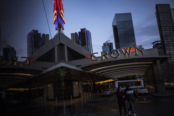 Crown has been hit with a record $80 million fine. 