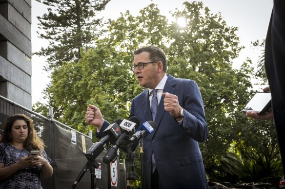 Victorian Premier Daniel Andrews.