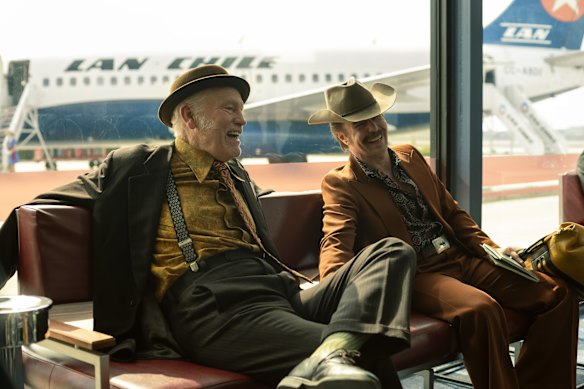 John Malkovich and Sam Rockwell in Wild Horse Nine. 