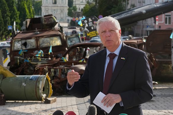 U.S. Senator Lindsey Graham was in Kiev last week.