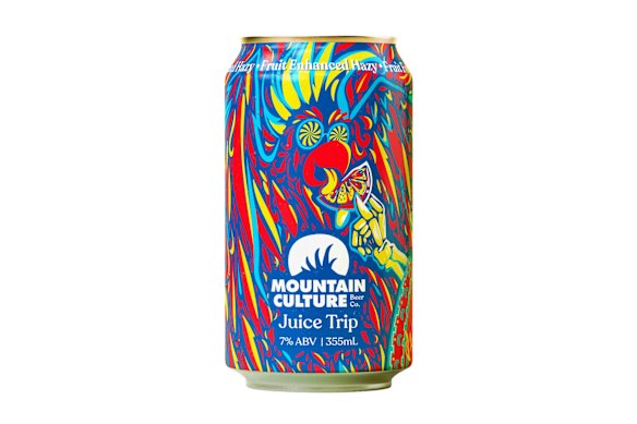 Juice Trip fruit-enhanced hazy four-pack.