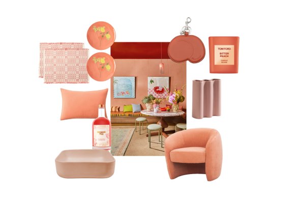 We’re peachy keen on these warm-hued homewares