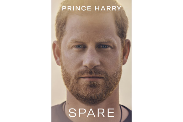 Prens Harry'nin anı kitabı Spare'in kapağı.