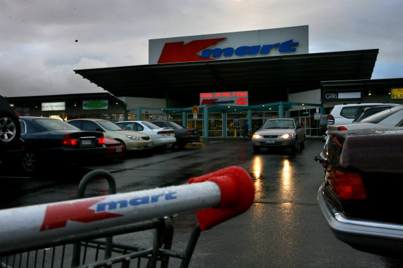 Kmart and Target have continued to be hardest hit by lockdowns in NSW and Victoria.