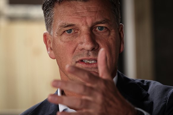 Opposition Leader Angus Taylor.