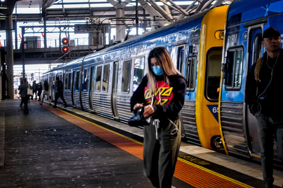 Many thousands more people are catching public transport around Victoria this week.