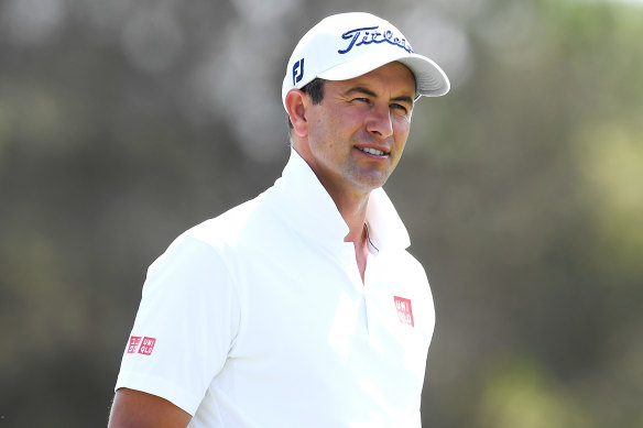 Adam Scott wants to launch off his strong 2019 form.