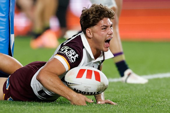 Reece Walsh’s try in the grand final will live long in the memory.