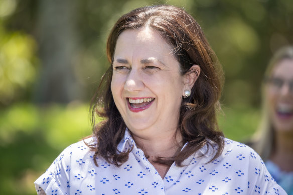 Queensland Premier Annastacia Palaszczuk said Victorians may be able to enter her state in December.