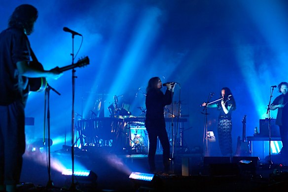 Almost all of the band members are prodigious multi-instrumentalists.