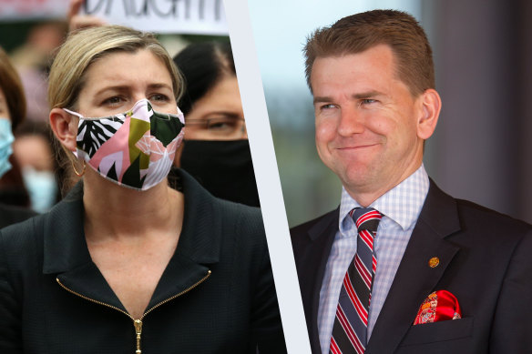 Attorney-General Shannon Fentiman and deputy LNP leader Jarrod Bleijie have led efforts from both parties to seize a recent CCC report for their opposing political means.