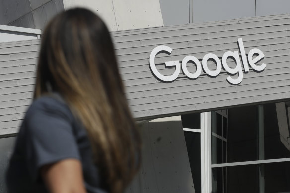 About six per cent of the Google workforce was cut on Friday. 