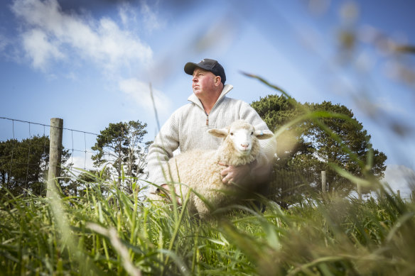 Young has urged farmers to hold on to their stock to take some pressure out of the market.