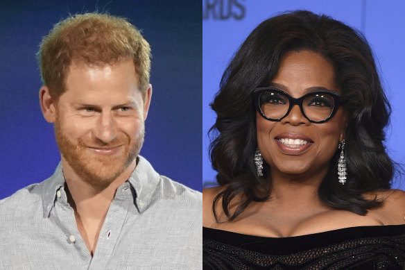 Prince Harry and Oprah Winfrey discuss mental health issues in the  series, The Me You Can’t See.