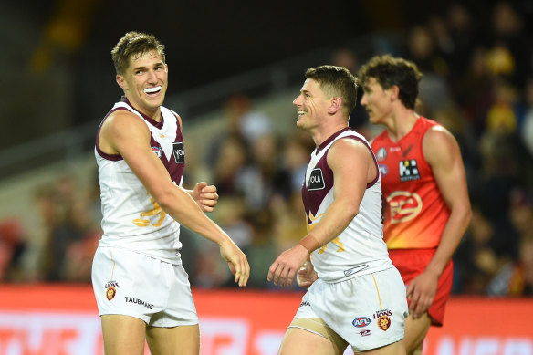 Zac Bailey kicked six goals in a powerful display for the Lions.