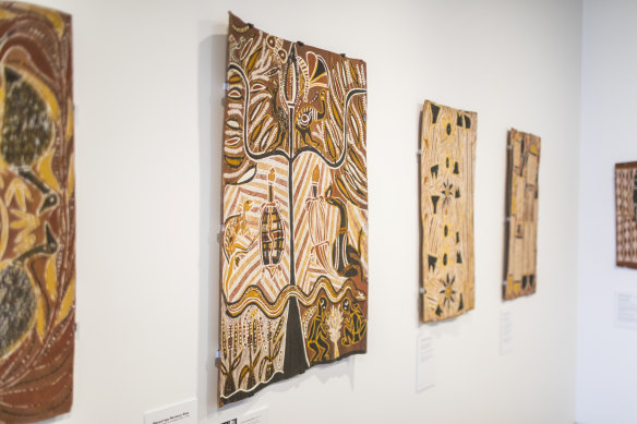The paintings come from a golden era for  Indigenous art.