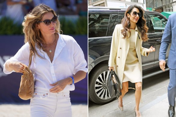 Celebrities including Gisele Bündchen and Amal Clooney are part of the “Rich-Mom Energy” club.