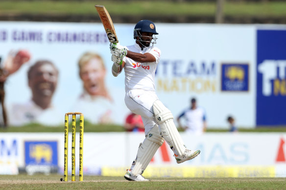 Sri Lankan star Dimuth Karunaratne.