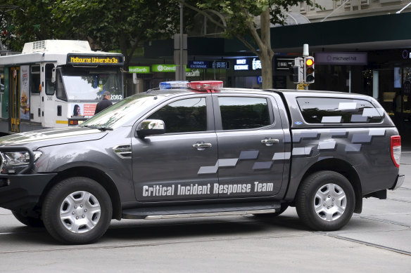 Victoria Police says the CIRT fleet is constantly reviewed to ensure vehicles are "fit for purpose".