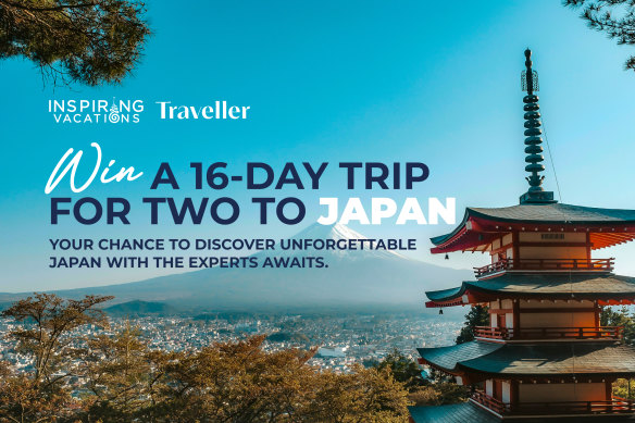 Enter for your chance to win an Inspiring Vacations “Unforgettable Japan” holiday for two, including flights*.