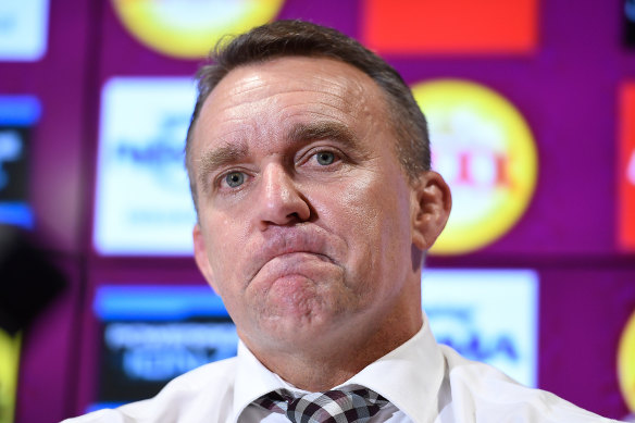 Broncos chief Paul White has downplayed suggestions he could become the next NRL boss but hasn't made a definitive call.