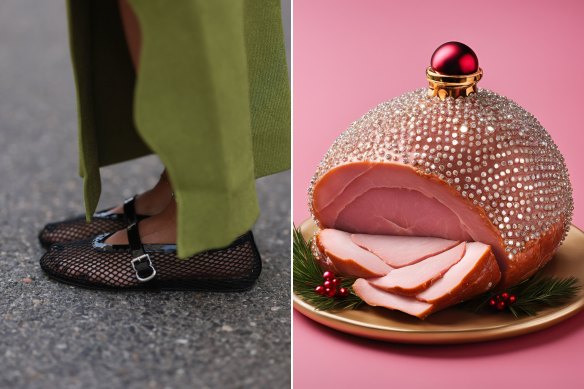 Wearing mesh ballet flats left me cold, like a sparkling leftover ham, brought to life with the help of AI.