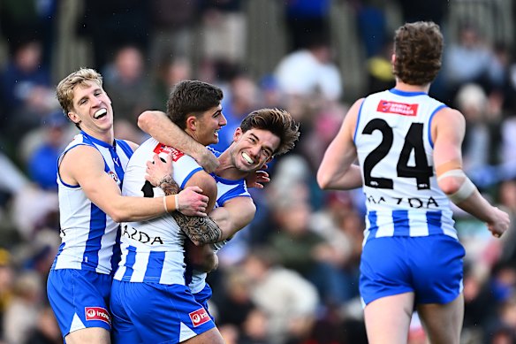 North Melbourne avoided another bottom-two finish.