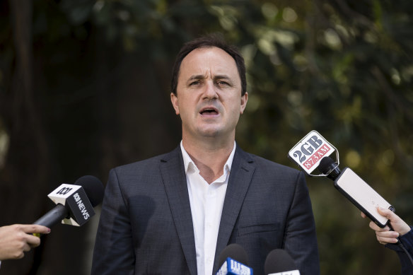 Jeremy Buckingham is the lead candidate on the Legalise Cannabis party’s upper house ticket.