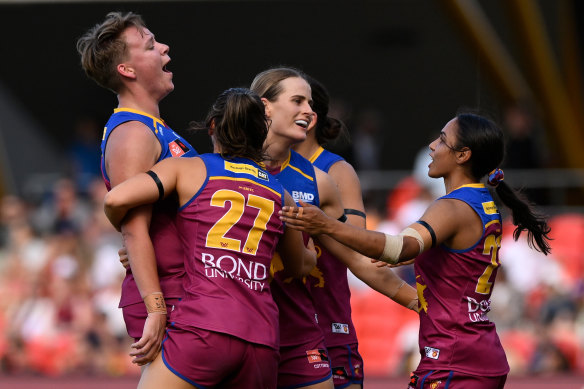Brisbane are through to the preliminary finals. 