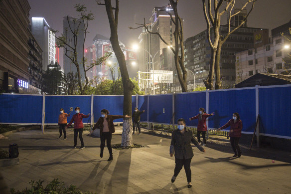 China has introducing a coding system that allows healthy, low-risk citizens to move freely outside.