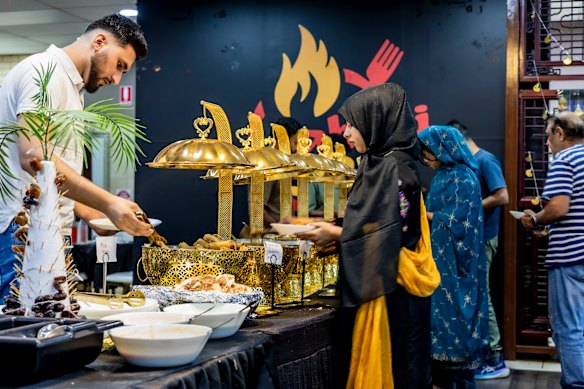 Iftar is the evening meal that breaks the Ramadan fast.