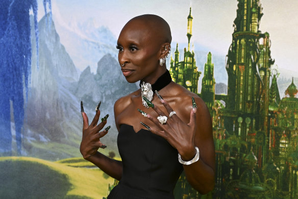 Cynthia Erivo plays Elphaba.