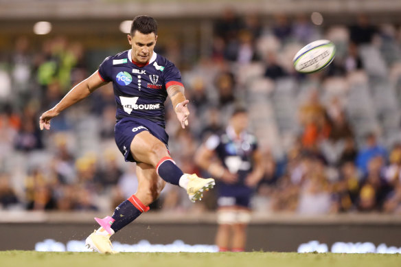 Matt To’omua racked up the points or the Rebels but it wasn’t enough.