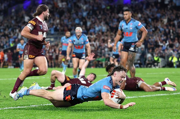 Ethan Strange was excellent on debut for NSW.