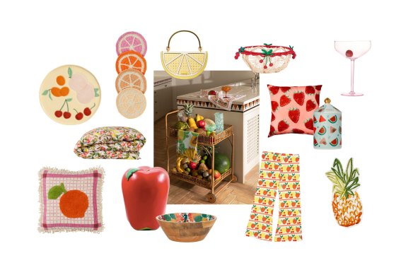 Go bananas for fruity homeware accessories