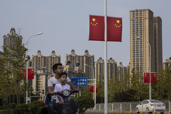 China’s property woes continue to weigh on sentiment. 