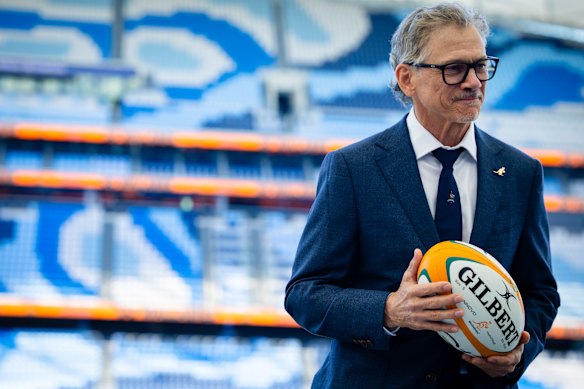 Novo treinador dos Wallabies, Les Kiss.