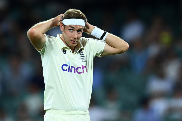Stuart Broad has been dropped, along with three other English players, for the Boxing Day Test.